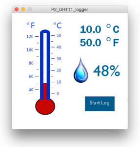 Processing Temperature Humidity Data Logger